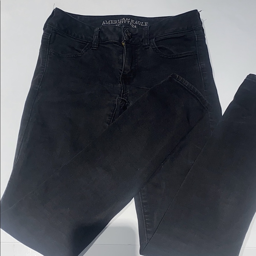 Black Americans Eagle Skinny Jeans